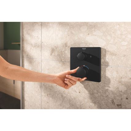 GROHE 348822430 - Zestaw prysznicowy PRECISION 250 × 250 mm czarny