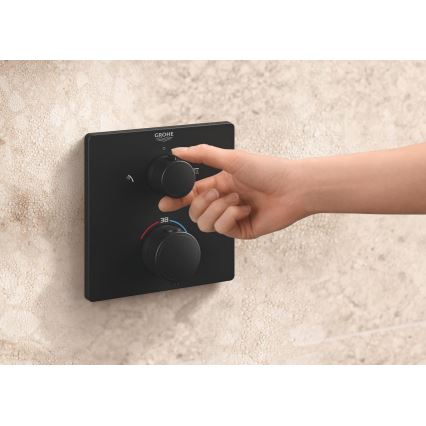 GROHE 348822430 - Zestaw prysznicowy PRECISION 250 × 250 mm czarny