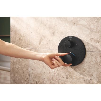 GROHE 348832430 - Zestaw prysznicowy VITALIO START 250 mm czarny