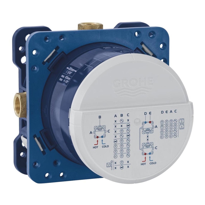 GROHE 35600000 - Uniwersalny korpus podtynkowy RAPIDO SMARTBOX DN 15 chrom