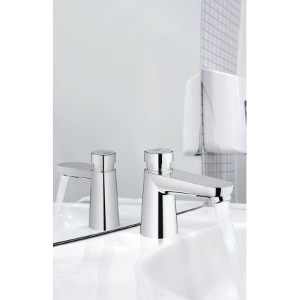 GROHE 36265000-Samozamykający się zawór stojący EUROECO COSMOPOLITAN T DN 15 chrom