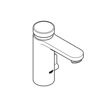 GROHE 36317000 - Samozamykająca bateria umywalkowa EUROSMART COSMOPOLITAN T chrom