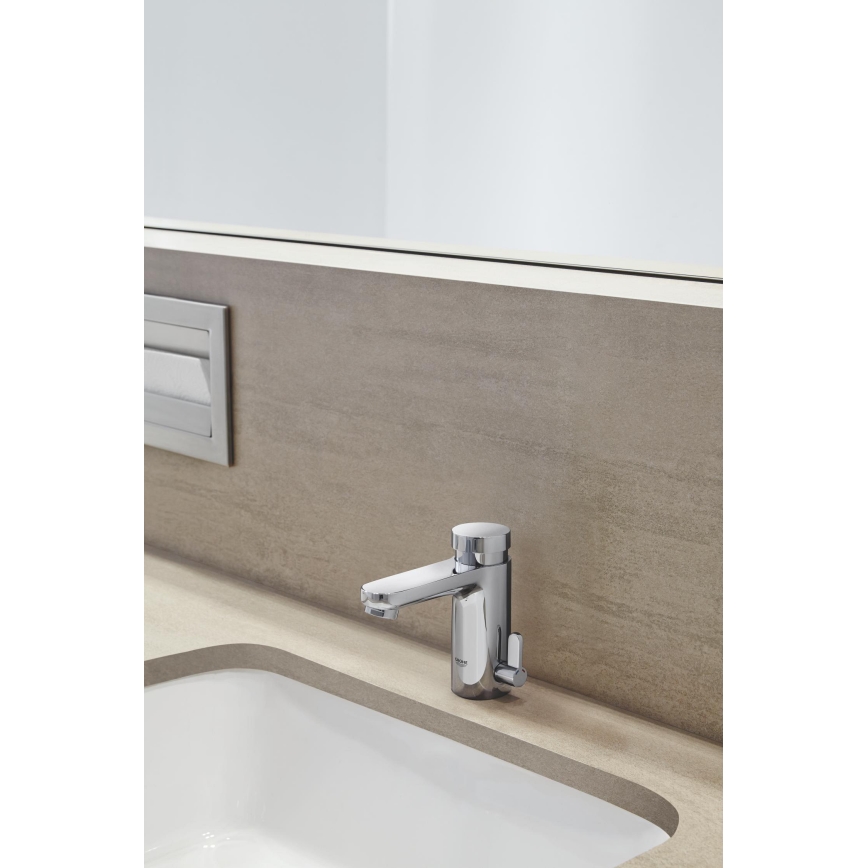 GROHE 36317000 - Samozamykająca bateria umywalkowa EUROSMART COSMOPOLITAN T chrom