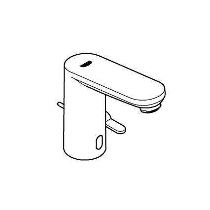 GROHE 36331001 - Bateria umywalkowa EUROECO 1 14” chrom błyszczący