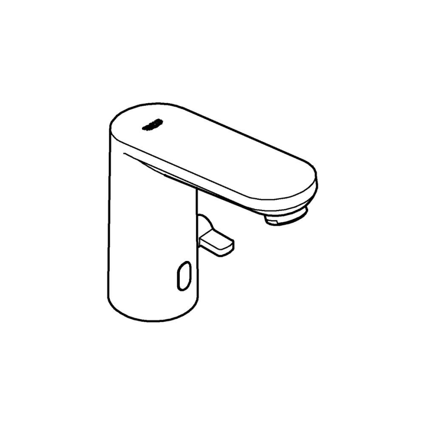 GROHE 36366002 - Elektroniczna bateria umywalkowa GET E, chrom błyszczący