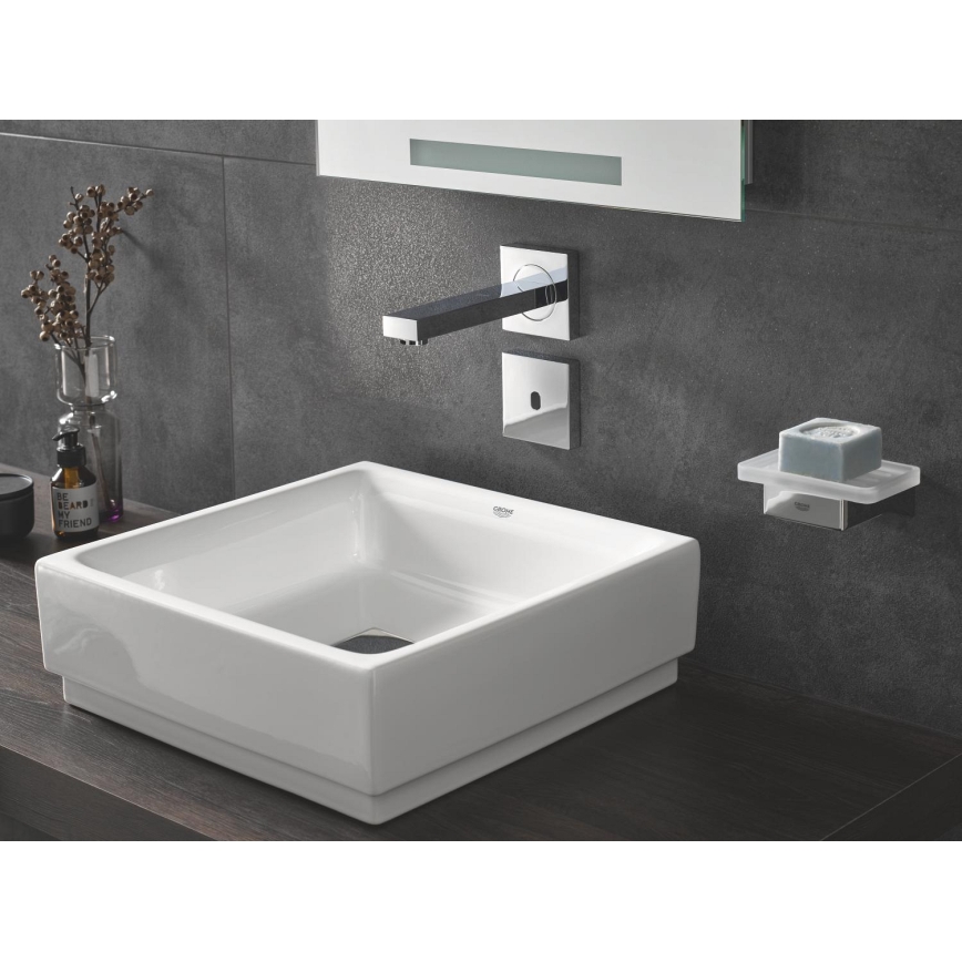 GROHE 36442000 - Bezdotykowa bateria elektroniczna EUROCUBE E, chrom błyszczący