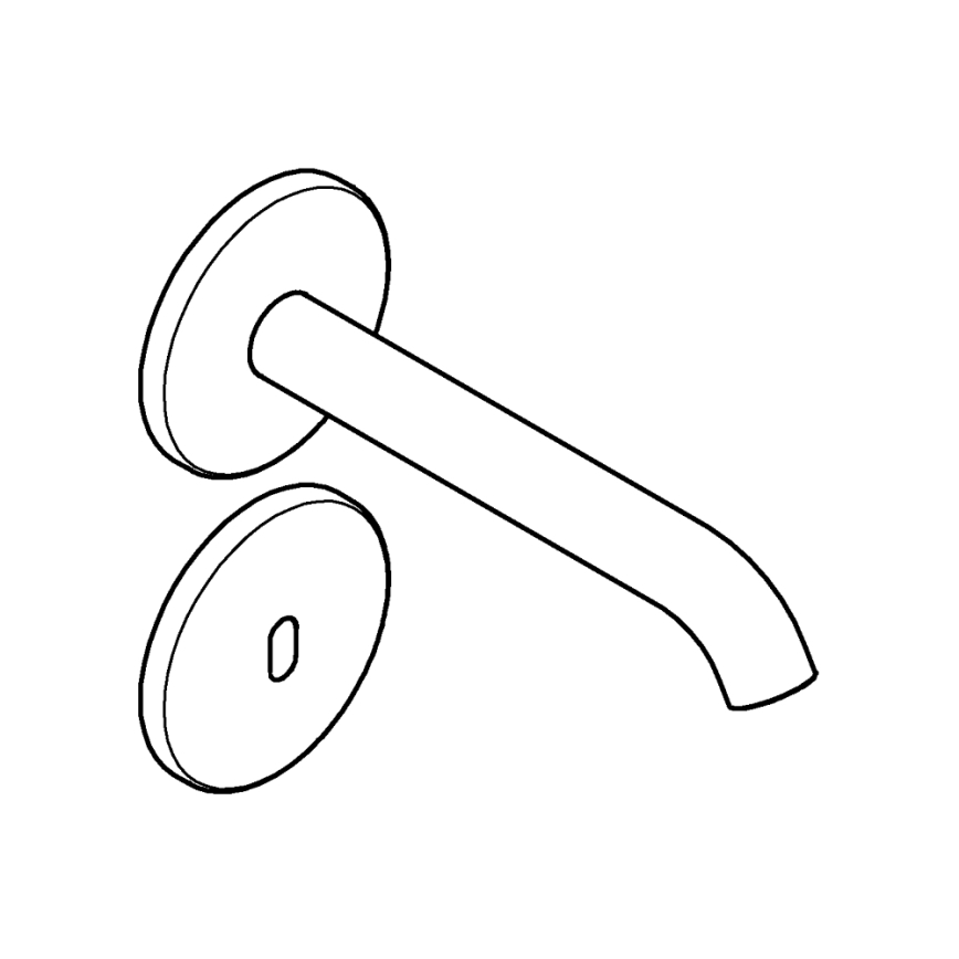 GROHE 36447000 - Elektroniczna bateria z czujnikiem na podczerwień ESSENCE E 182 mm chrom błyszczący