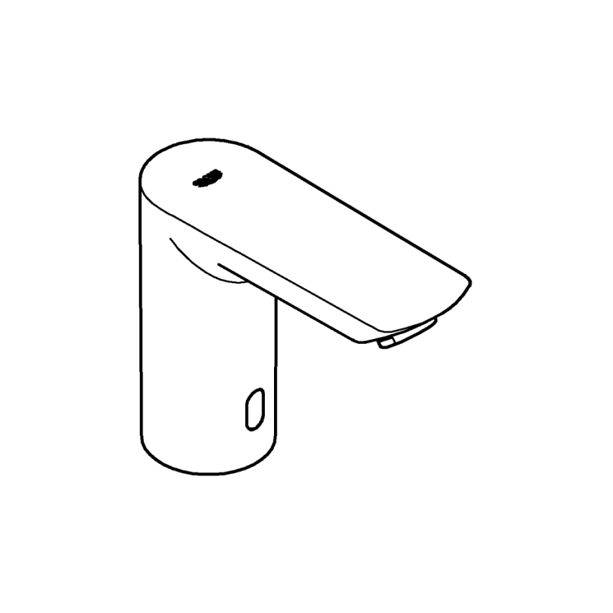 GROHE 36452000 - Elektroniczna bateria umywalkowa z czujnikiem podczerwieni BAU COSMOPOLITAN E chrom