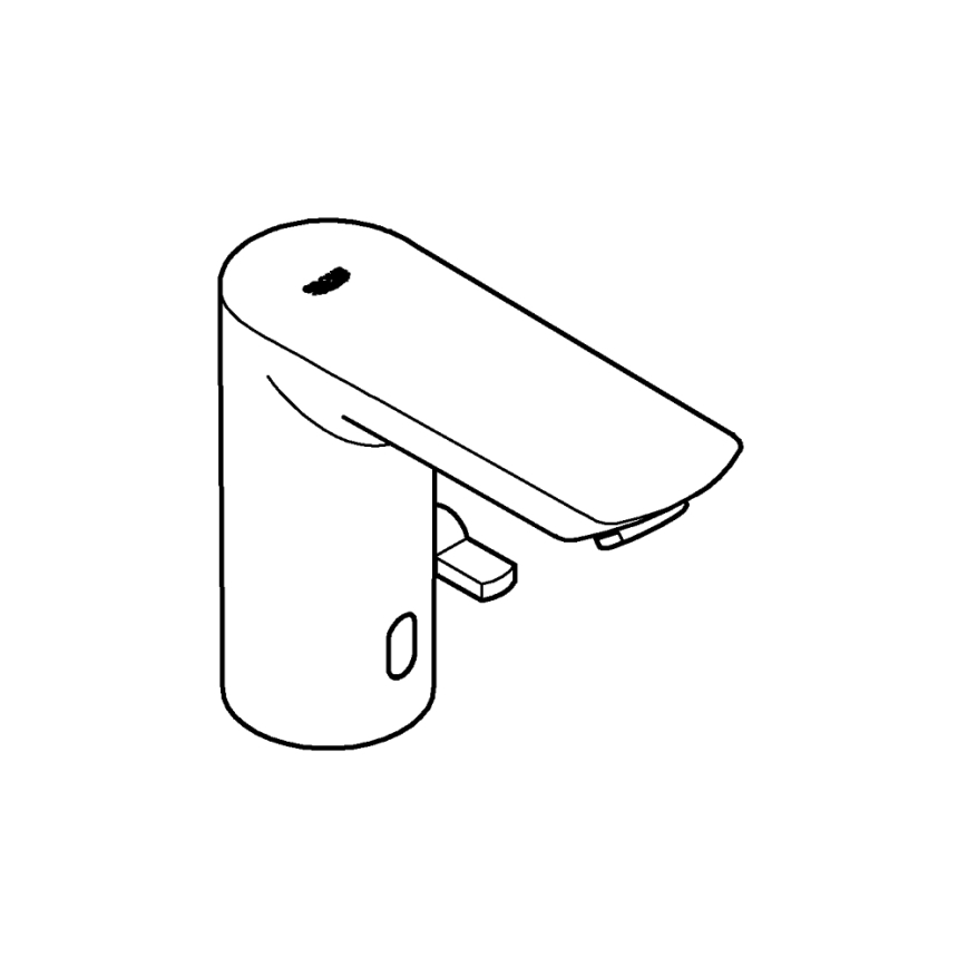 GROHE 36453000 - Elektroniczna bateria umywalkowa na podczerwień BAU COSMOPOLITAN E 123 mm chrom