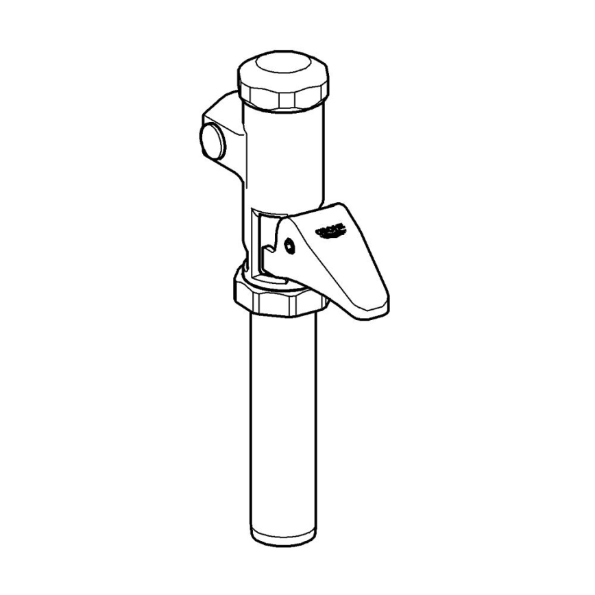 GROHE 37139000 - Automatyczny spłukiwacz DAL 34” błyszczący chrom