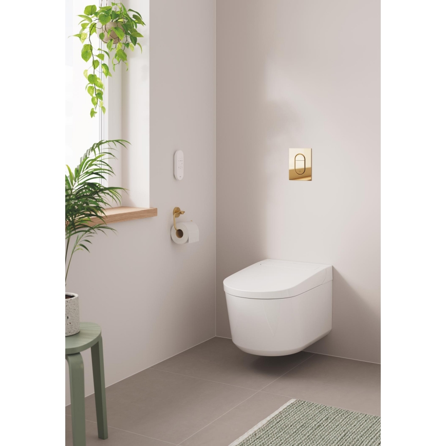 GROHE 37624GL0 - przycisk spłukujący ARENA COSMOPOLITAN S 130 × 172 mm złoty