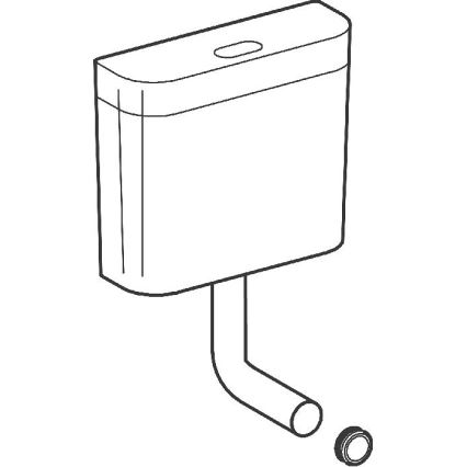 GROHE 37791SH0 - Spłuczka PS biała