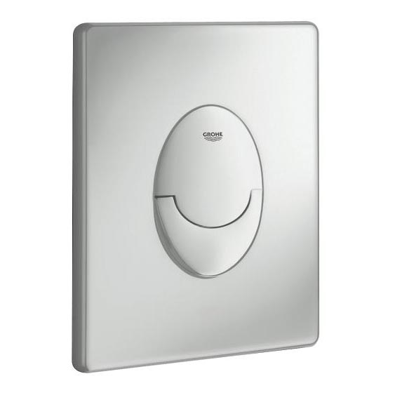 GROHE 38505P00 - Przycisk spłukujący SKATE AIR 156 × 197 mm, chrom matowy