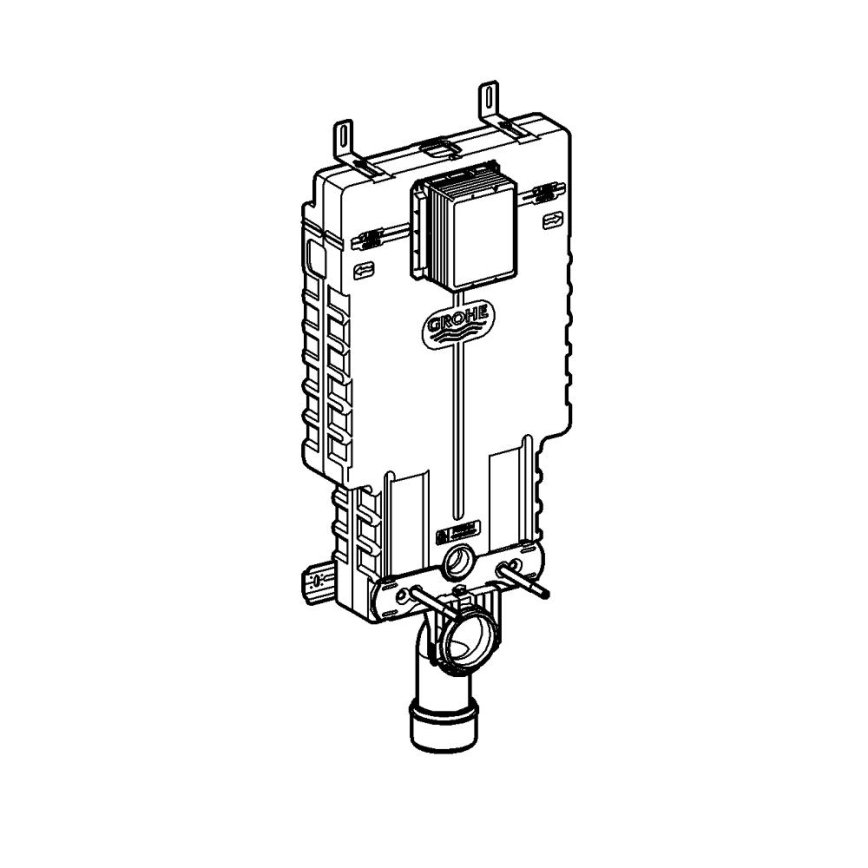 GROHE 38643001 - Moduł do WC UNISET 830 × 480 × 130 mm biały