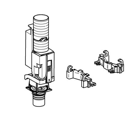 GROHE 38736000 - Zestaw modernizacyjny do dwustopniowego spłukiwania GD 2