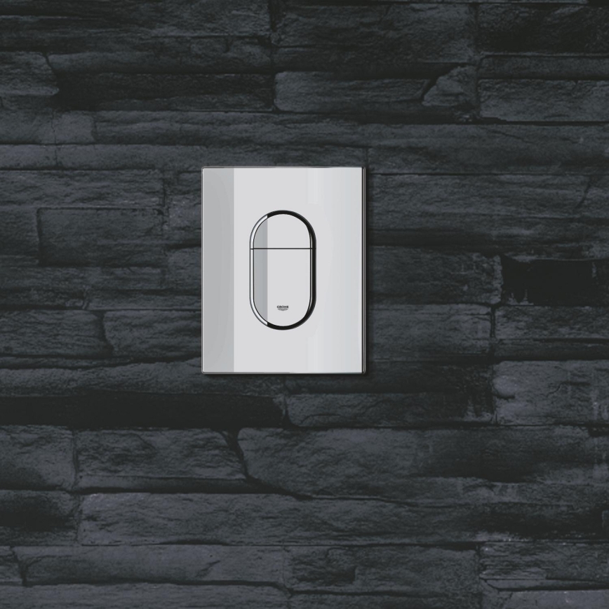 GROHE 38844000 - Przycisk spłukujący ARENA COSMOPOLITAN 156 × 197 mm, chrom