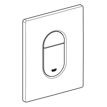 GROHE 38844SH0 - Przycisk spłukujący ARENA COSMOPOLITAN 156 × 197 mm biały