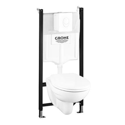 GROHE 39116000 - Zestaw 4 w 1 z ceramiką SOLIDO COMPACT 1,13 m