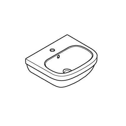 GROHE 39324000 - Umywalka EURO CERAMIC 450 × 400 mm ceramika/biała