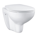 GROHE 39351000 - Wisząca miska WC BAU CERAMIC 53,1 × 36,8 × 36,3 cm ceramika/biała