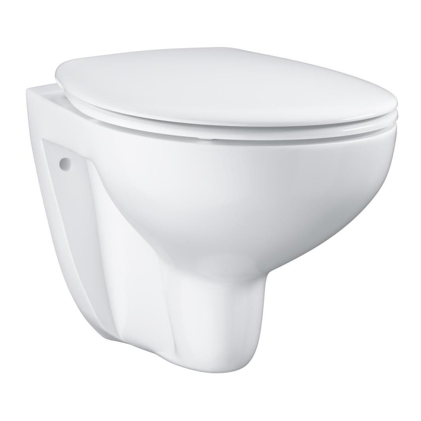 GROHE 39351000 - Wisząca miska WC BAU CERAMIC 53,1 × 36,8 × 36,3 cm ceramika/biała