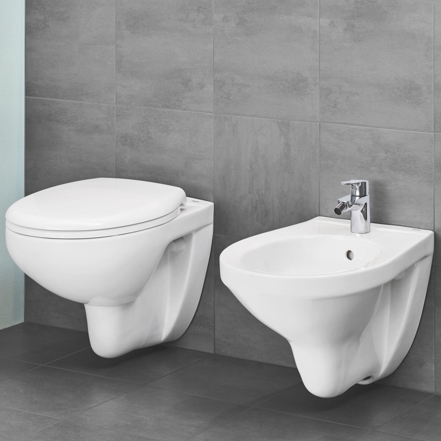 GROHE 39351000 - Wisząca miska WC BAU CERAMIC 53,1 × 36,8 × 36,3 cm ceramika/biała