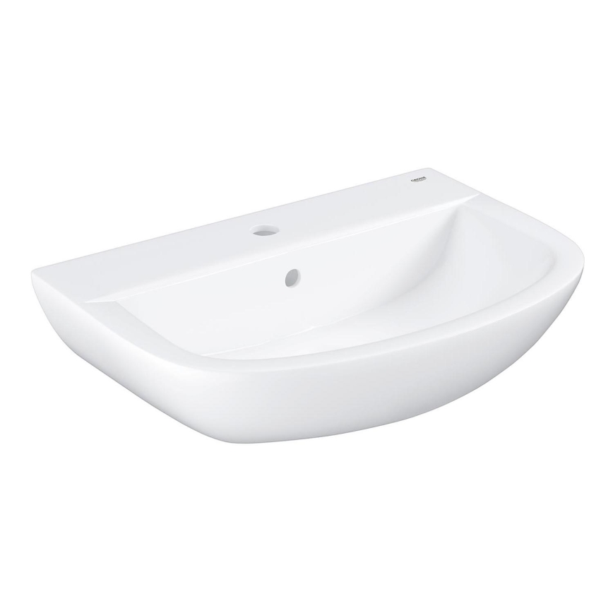 GROHE 39421000 - Umywalka wisząca BAU CERAMIC 609 × 442 mm ceramika/biała