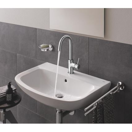 GROHE 39421000 - Umywalka wisząca BAU CERAMIC 609 × 442 mm ceramika/biała