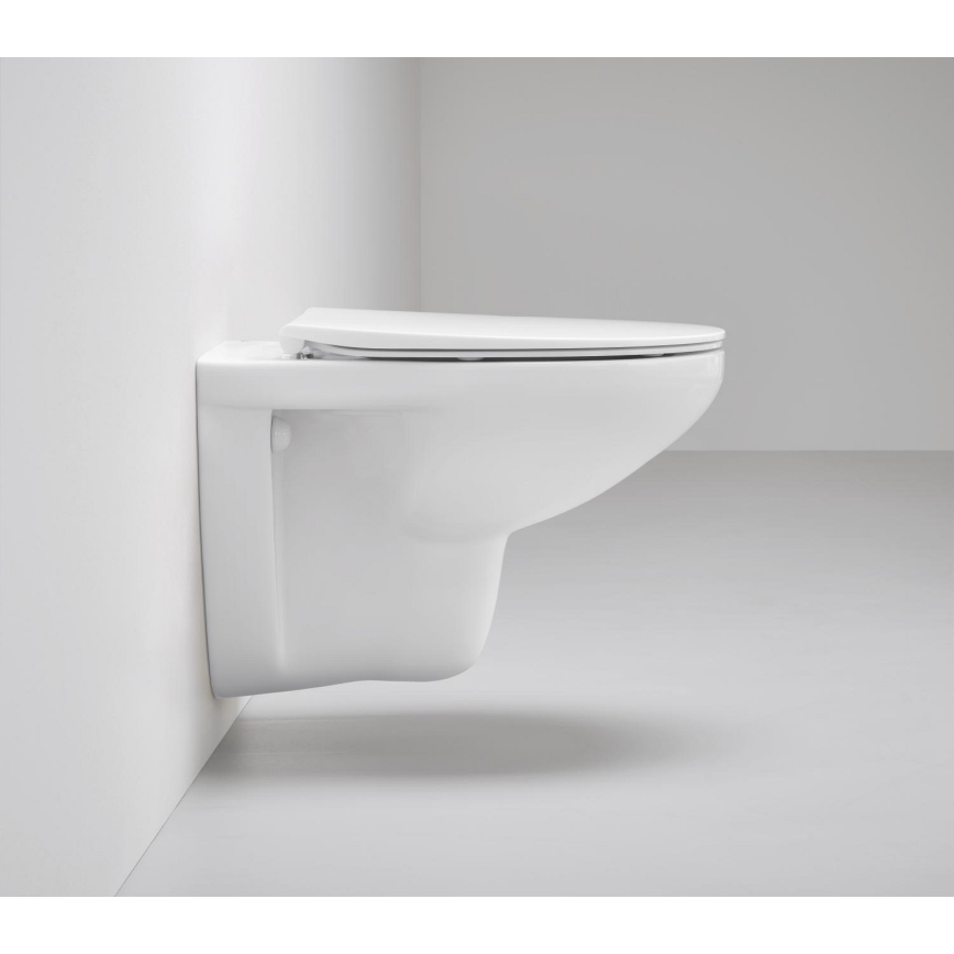 GROHE 39427000 - Wisząca miska WC BAU CERAMIC 368 x 531 mm ceramika/biała
