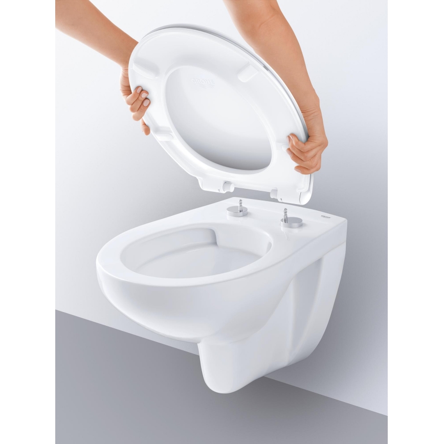 GROHE 39427000 - Wisząca miska WC BAU CERAMIC 368 x 531 mm ceramika/biała