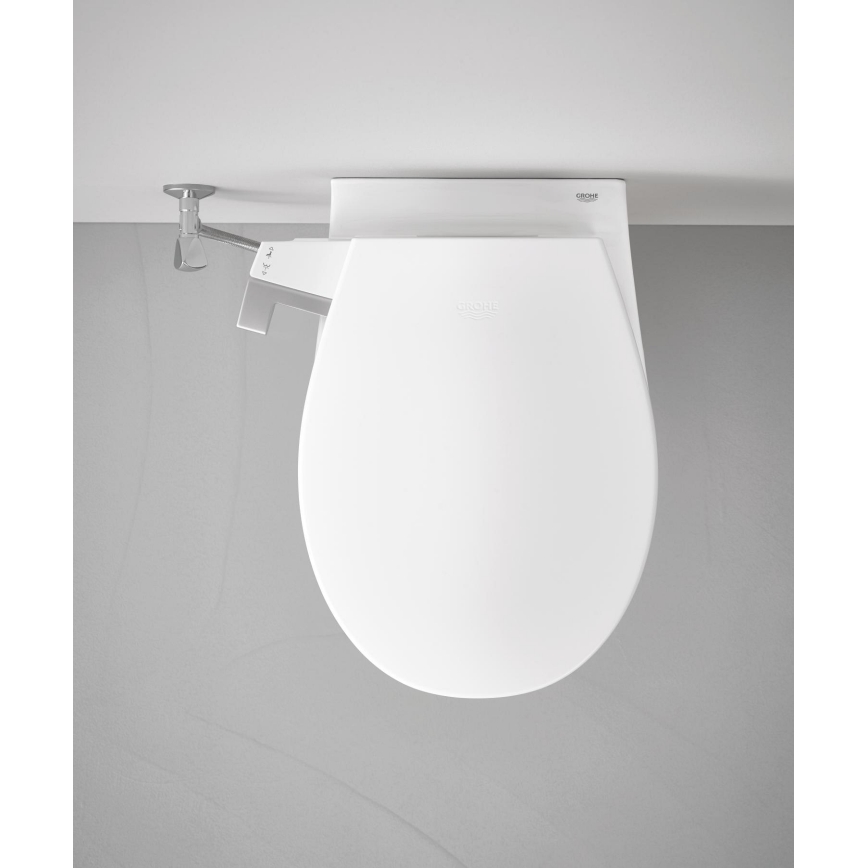GROHE 39648SH0 - Ręczne siedzisko bidetowe BAU CERAMIC duro-białe