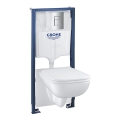 GROHE 39817000 - Zestaw do WC SOLIDO 1,13 m ceramika/biała