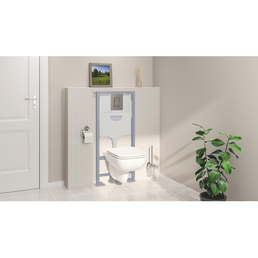 GROHE 39817000 - Zestaw do WC SOLIDO 1,13 m ceramika/biała