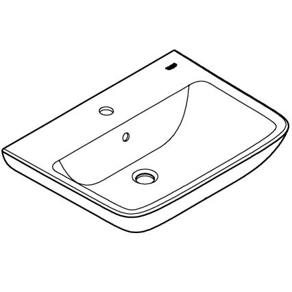 GROHE 39950000 - Umywalka START EDGE 600 × 448 mm ceramika/biała