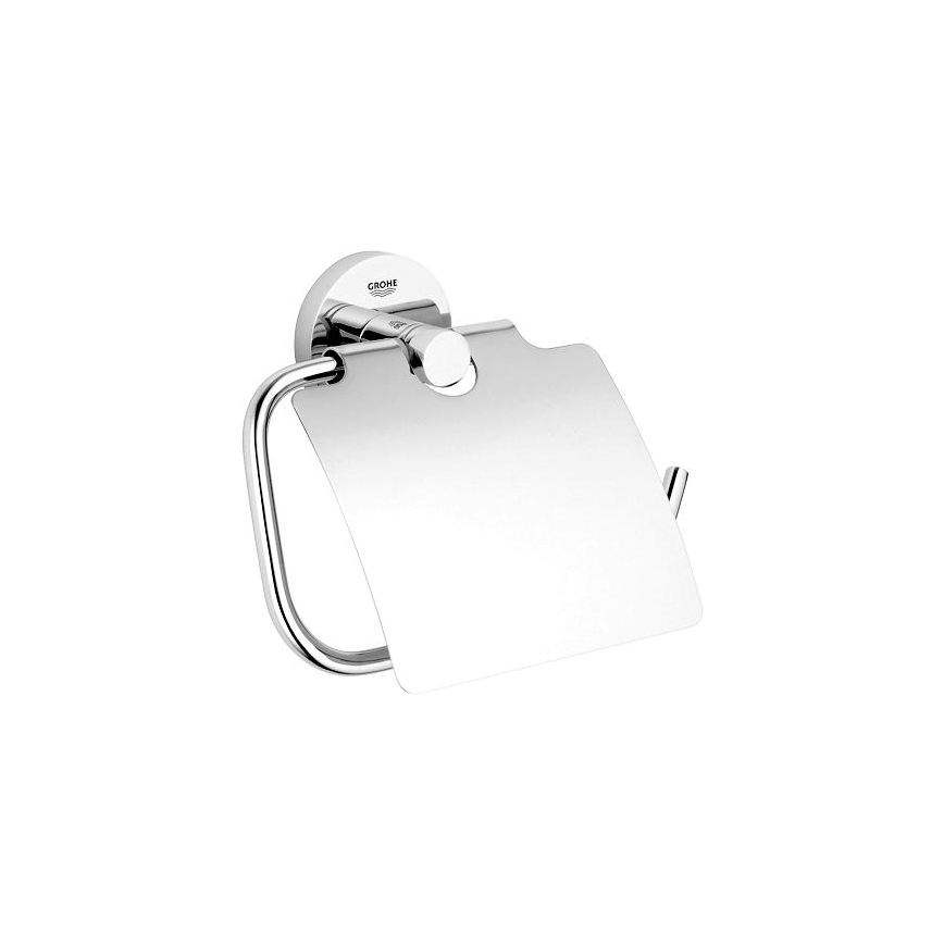GROHE 40367001 - Uchwyt na papier toaletowy ESSENTIALS 167 x 119 mm błyszczący chrom