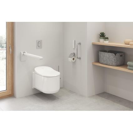 GROHE 40367001 - Uchwyt na papier toaletowy ESSENTIALS 167 x 119 mm błyszczący chrom