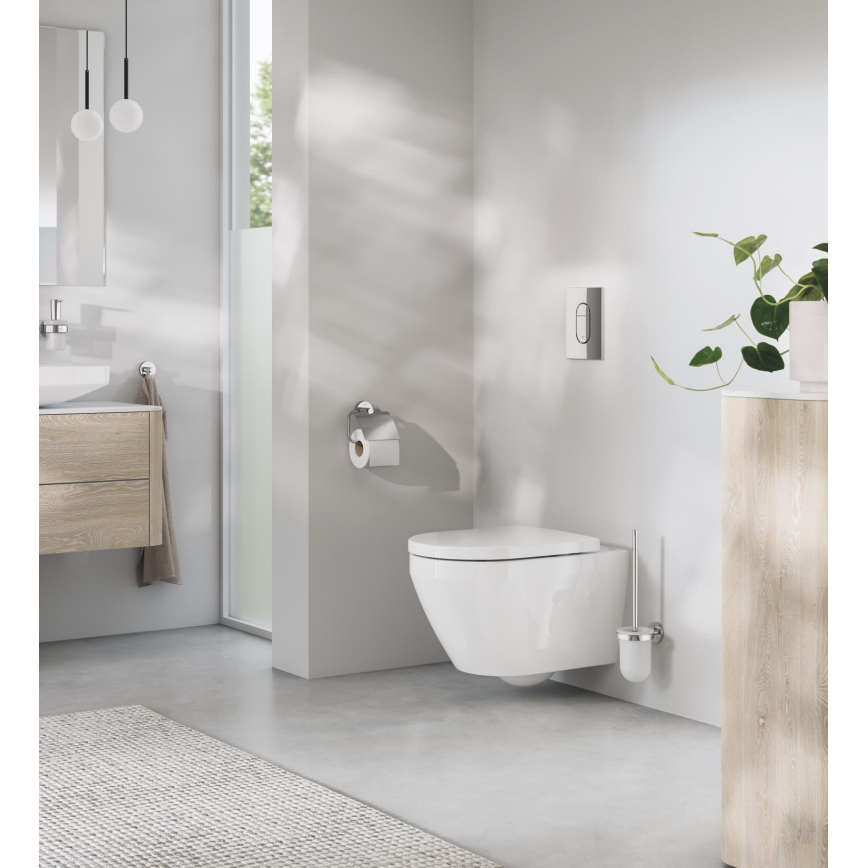 GROHE 40367001 - Uchwyt na papier toaletowy ESSENTIALS 167 x 119 mm błyszczący chrom