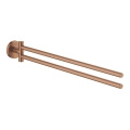 GROHE 40371DL1 - Wieszak na ręczniki ESSENTIALS 439 mm brązowy