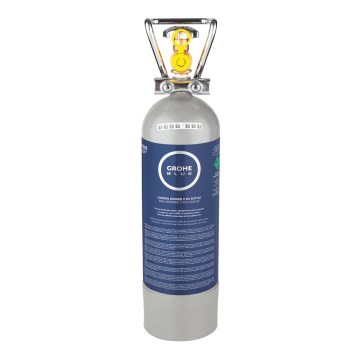GROHE 40423000 - Zestaw startowy z butlą ciśnieniową CO2 GROHE BLUE 2 kg, stal nierdzewna