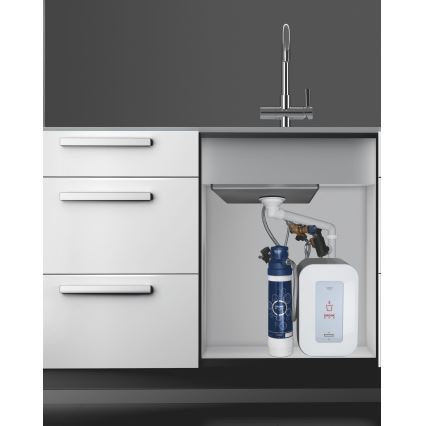 GROHE 40438001 - Zestaw startowy filtra S GROHE BLUE, chrom błyszczący