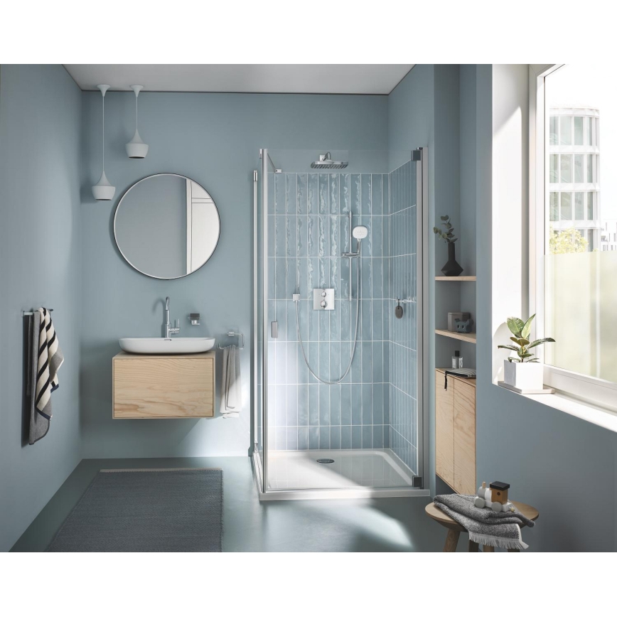 GROHE 40509001 - Wieszak na ręczniki ESSENTIALS CUBE 600 mm chrom błyszczący