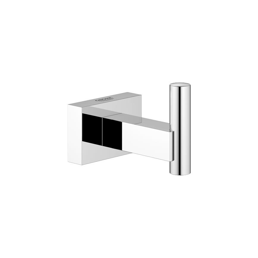 GROHE 40511001 - Wieszak na szlafrok ESSENTIALS CUBE, chrom błyszczący