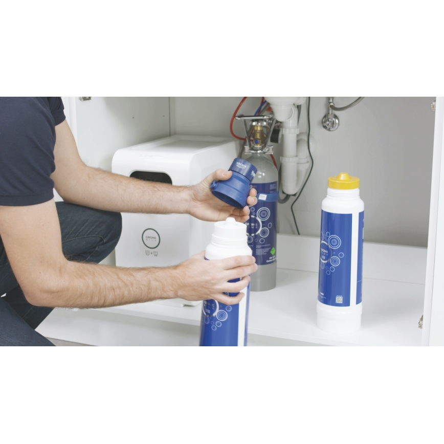 GROHE 40547001 - Wymienny filtr GROHE BLUE biały