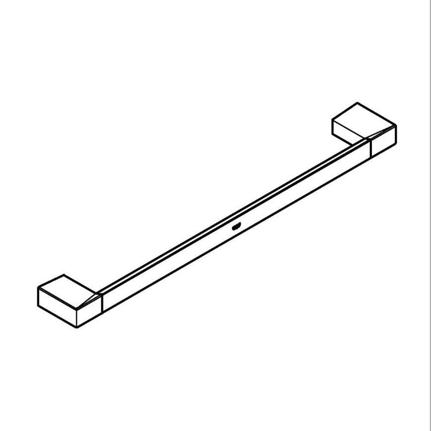GROHE 40767000 - Wieszak na ręczniki SELECTION CUBE 500 mm błyszczący chrom