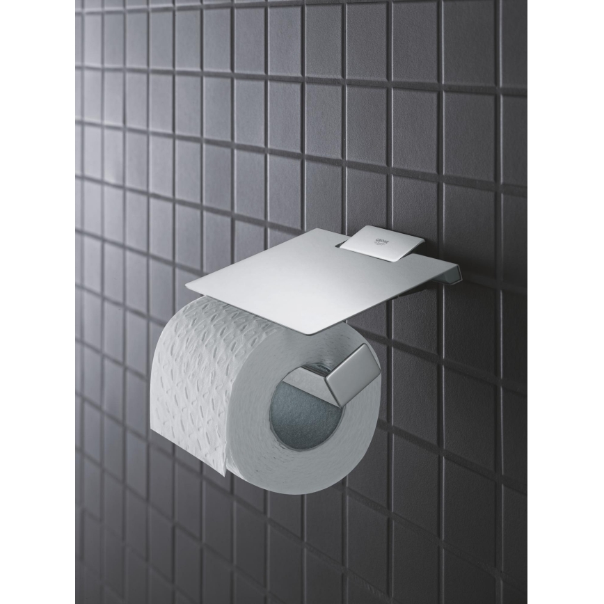 GROHE 40781000 - Uchwyt na papier toaletowy SELECTION CUBE, chrom błyszczący