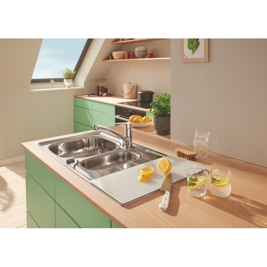 GROHE 40787L00 - Szklana półka 490 × 240 × 19 mm, przezroczysta