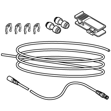 GROHE 40843000 - Zestaw przedłużający BLUE, błyszczący chrom