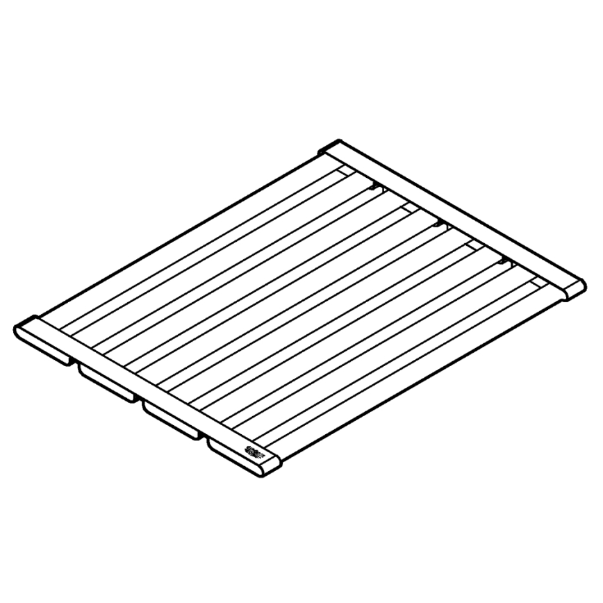 GROHE 40856SD0 - Ociekacz 450 × 348 mm, szczotkowana stal nierdzewna