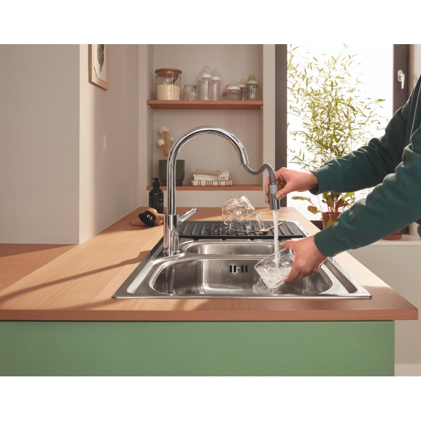 GROHE 40871K00 - Płyta ociekowa 450 x 400 mm ceramika/czarny