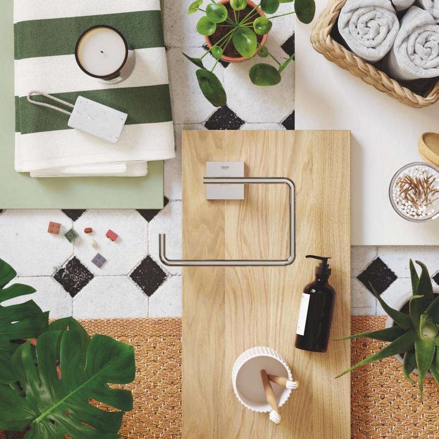 GROHE 40975000 - Wieszak na ręczniki START CUBE, chrom błyszczący